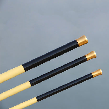 Vara de Pesca de Mão Telescópica de Fibra de Carbono Ultraleve Forte Haste Rígida 2,1/3,6/4,5/5,4m/6,3M Longa para Alimentador de Córrego Super Leve