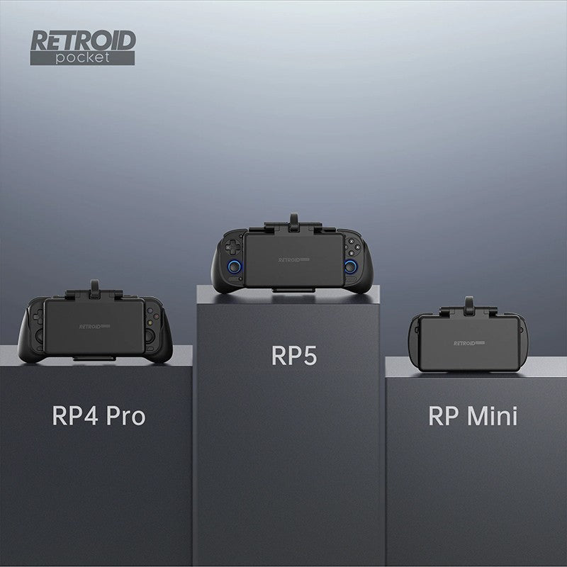 Retroid Dual Screen Add-on 5.5 inch OLED Back Clip Screen For Retroid Pocket 5 RP5/RPmini V2/RP4 Pro Extended Display Screen