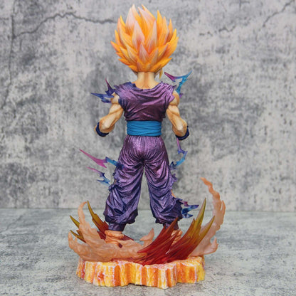 Dragon Ball Super Saiyajin 2 Besta do Futuro Son Gohan Figura Estatueta de Anime Modelo de Estátua Presente para Menino
