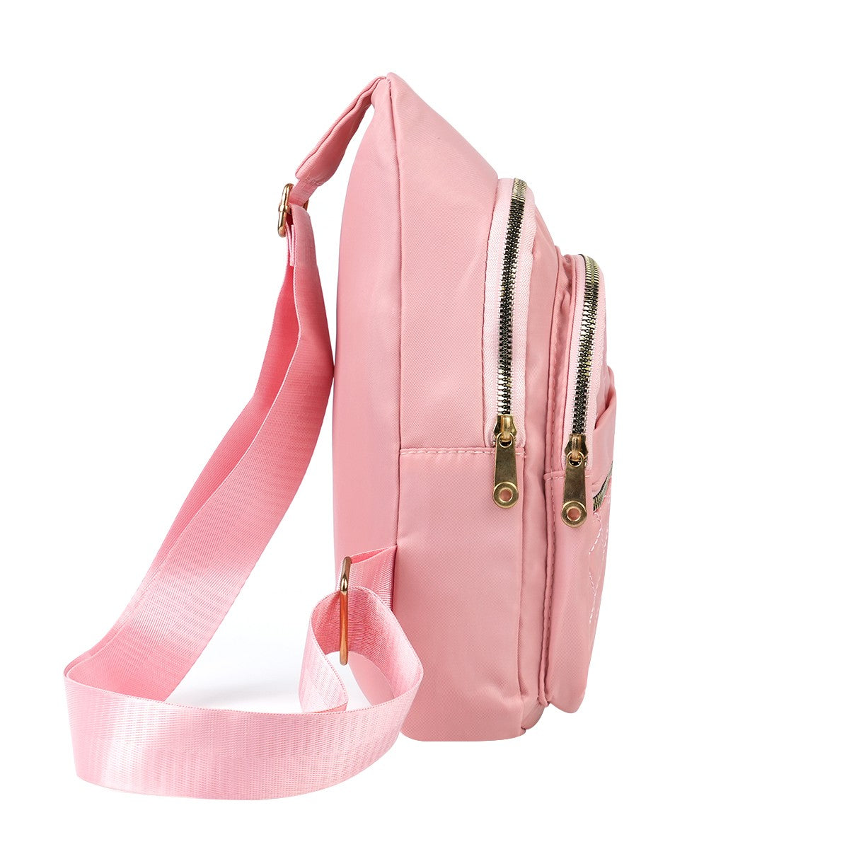 Adjustable Quilted Sling Backpack Outdoor Travel Bag For Men Women Casual Crossbody Small Sling Backpack Sling Bags