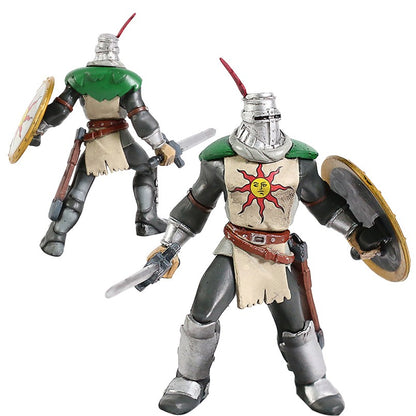 Boneco Dark Souls de 19 cm Heróis de Lordran Siegmeyer Cavaleiro Negro Faraam Artorias PVC Boneco Dark Souls Modelo Brinquedos Infantis