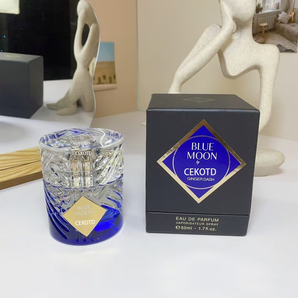 50ml de perfume Angels Share de alta qualidade com fragrância de colônia de longa duração e spray corporal atraente de rosa e conhaque
