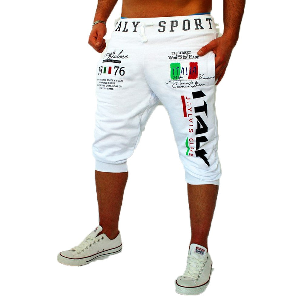 Men Streetwear Sweatpants Y2K Graffti Hip Hop Drawstring Waist Relaxed Fit Jogger Pants with Pockets Loose Drop Crotch Trousers