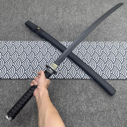 Quality Rosewood Blade Japanese Samurai Katana Sword Wooden Saya Fit Exercise Training Cosplay Props Unsharp