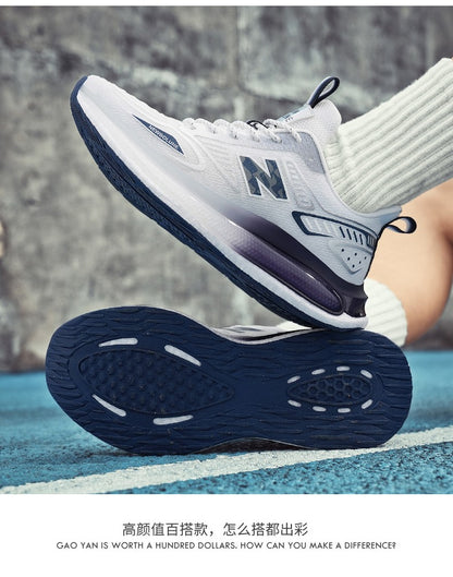 Sports Shoes for Men Mesh Breathable Comfortable Outdoor Sports Trendy Lace-up Sneakers 2025 New Casual Running Shoes for Man