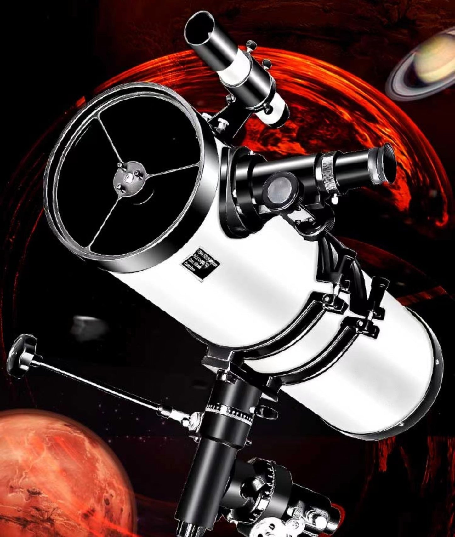 150/1400 mm 150/750 114/1000 Telescópio Astronômico Refletor 150EQ Observação planetária lunar Compre telescópio Acampamento ao ar livre