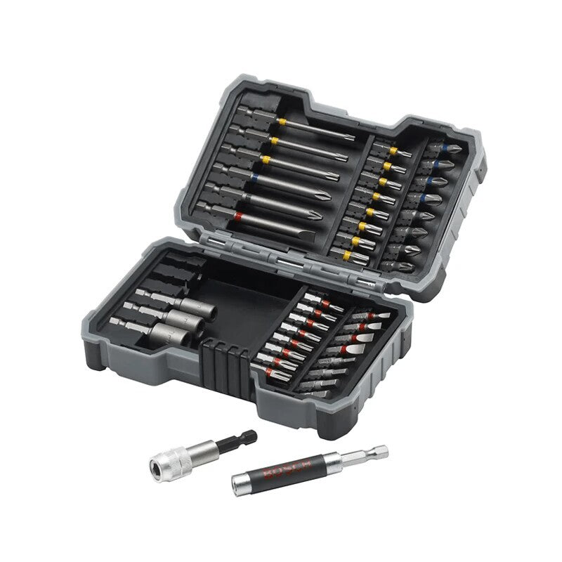 Conjunto de 43 pontas de chave de fenda elétrica Bosch para casa, furadeira e aparafusadeira, para Bosch GO PH1 PH2 PZ1 PZ2, ferramenta elétrica de extensão