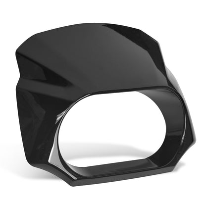 Carenagem do farol dianteiro preto brilhante da motocicleta para Harley Sportster S 1250 RH1250 2021-2023