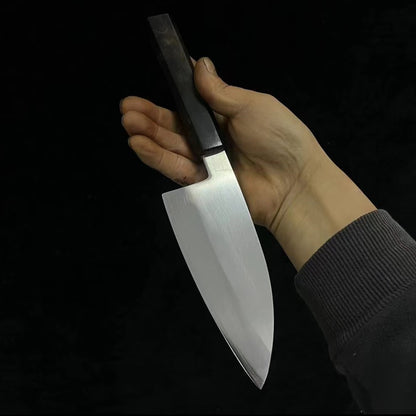 5.5 / 6.3 Inch Deba Knife 3 Layer BG42 Aviation Special Steel Double-edged Blade Cleaver Slicing Handmade Longquan Kitchen Knife