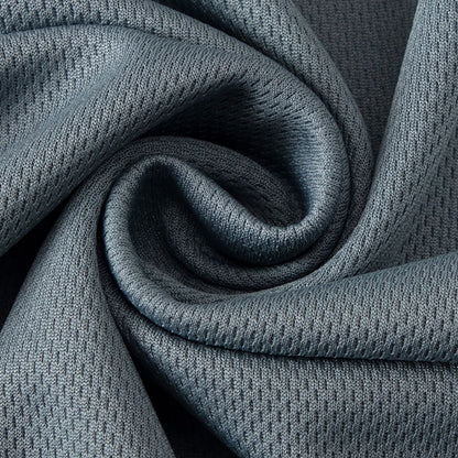 2-Piece Men's Summer Quick drying Sports Suit Loose And Breathable Short Sleeved T-shirt Running And Fitness Black Pocket Shorts