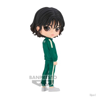 BANPRESTO Genuine Q Posket Series SQUID GAME Modelo de Brinquedo Cheng Qixun, Jiang Xiao Versão Q-version Humanoide, Todas as Idades, Brinquedo Modelo de Cenário