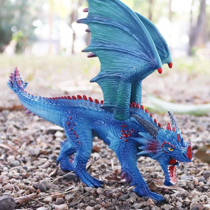 Oenux Simulação Dinossauro Dragão Tartarugas Touro de Fogo Orangotango Golem de Magma Modelo Animal Figuras de Ação Coleção de PVC Brinquedo Infantil Presente