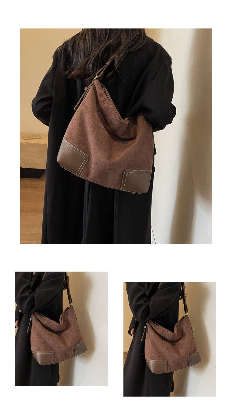 Shoulder Bags Trendy Women's Soft PU Shoulder Bags Solid Color Ladies Casual Style Spring Handbag Big Handbags Crossbody Bags