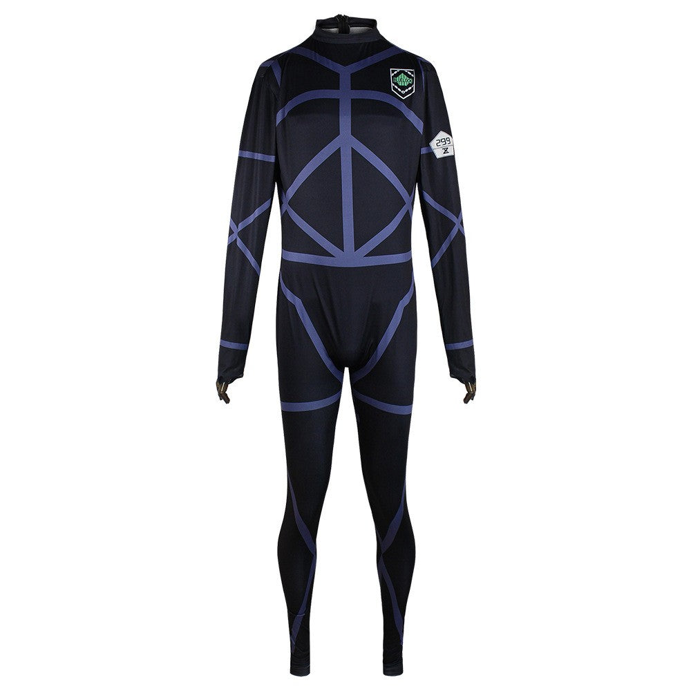 Anime Bachira Meguru Cosplay Costume Football Jersey Sportswear Blue Uniform Bodysuit Halloween Christmas Party Outfit