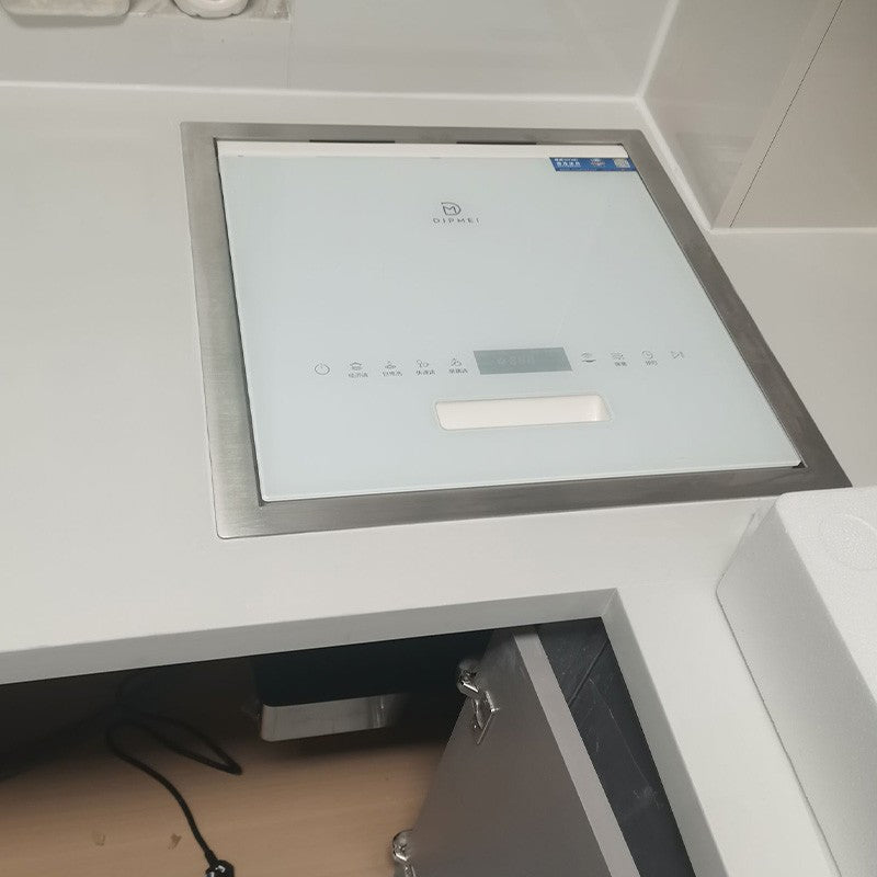 Available Fully Automatic Countertop Home Stainless Steel Dishwashers 9Sets Capacity Smart Control Electric
