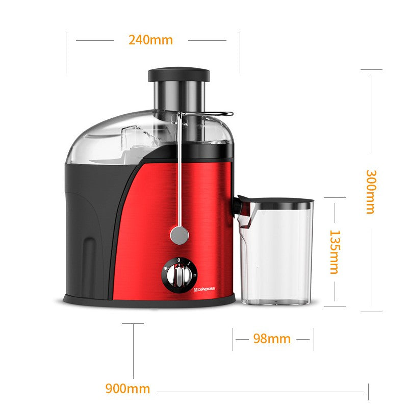 Espremedor de Laranja Elétrico 400W Liquidificador de Frutas e Vegetais Espremedor de Limão Máquina de Suco Multifuncional Eletrodomésticos 110/220V