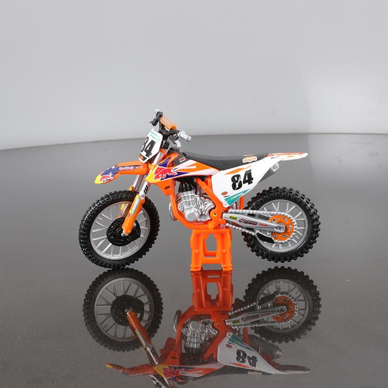Novo em estoque Bburago 1:18 Ktm Gasgas Rx450f Nº1 2021 Rally Dakar Moto Liga Miniatura Ktm 450 Sk-F Brinquedo Modelo Diecast Presente para Crianças
