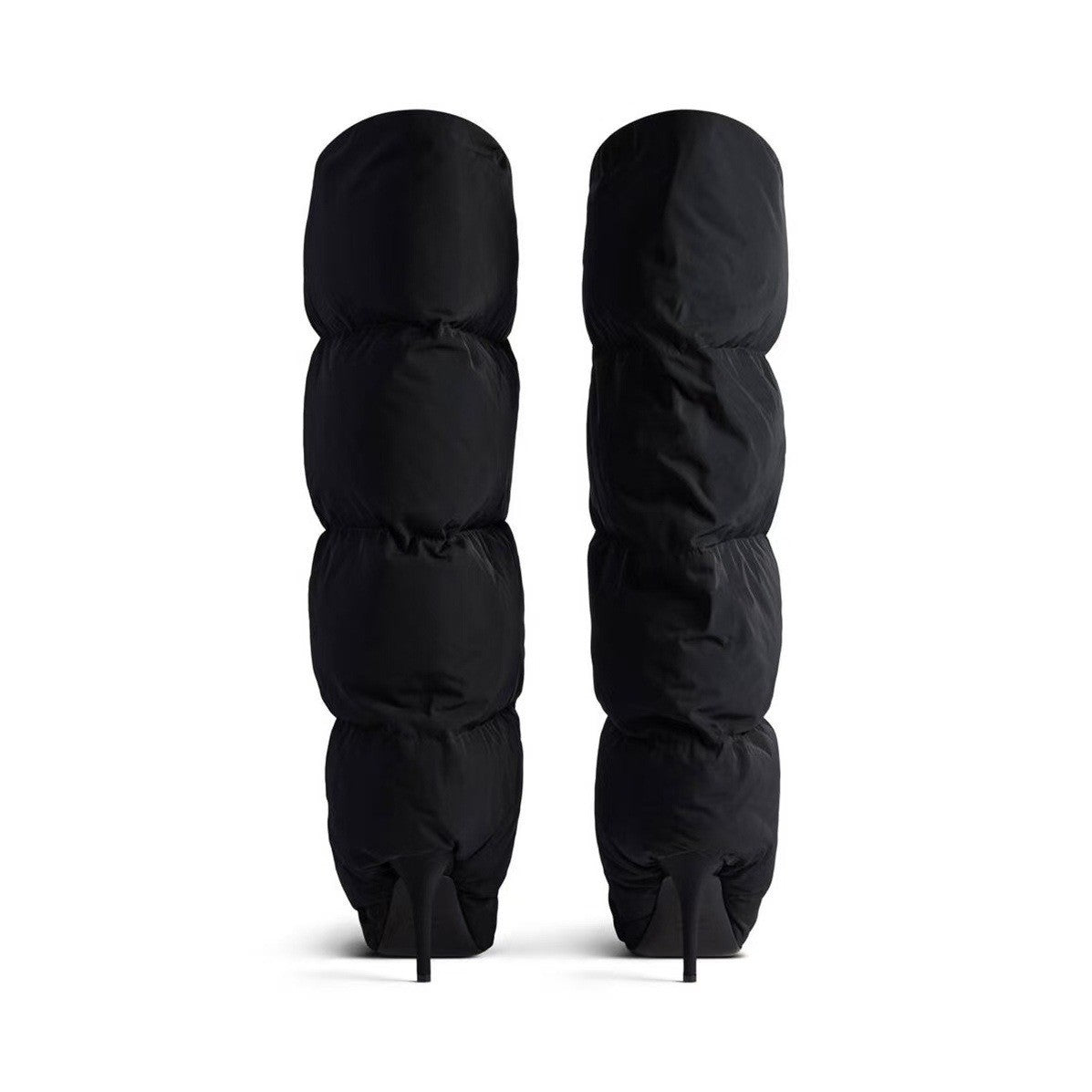 2024New Designer Slender High Heels Knee Length Women's Boots Fashion Walk Party Women's Large Mid Size Boots Autumn and Winter