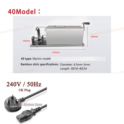 Commercial Spiral Potato Making Machine Potato Twister Automatic Stretch Potato Stick Maker Stainless Steel Food Processor