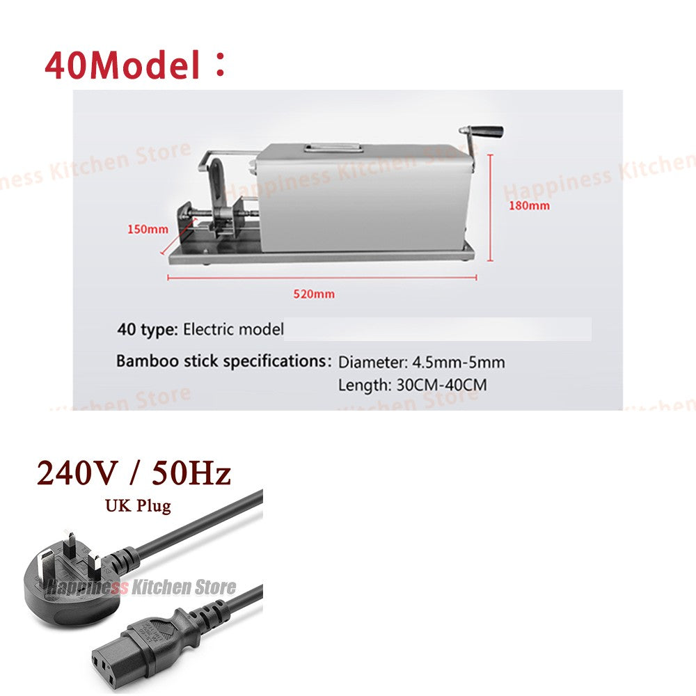 Commercial Spiral Potato Making Machine Potato Twister Automatic Stretch Potato Stick Maker Stainless Steel Food Processor