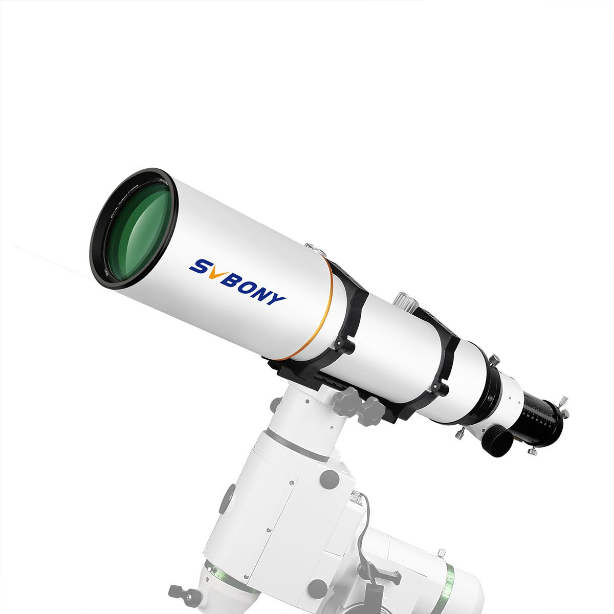 Telescópio Refrator Svbony SV503 102ED OTA com Espelho Diagonal SV223 de 2 polegadas e 90 graus para Astrofotografia de Céu Profundo