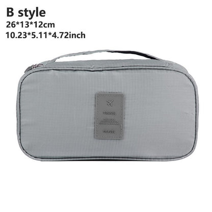 Travel Bra Organizer Bag Waterproof Panties Sock Underwear Storage Bag Daily Women Wash Package Cosmetic Finishing Bags