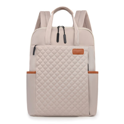 Mochila Coreana Mommy Bag, Mochila Simples de Nylon de Grande Capacidade para Universitários Masculinos e Femininos, Bolsa para Laptop, Mochila de Viagem, Bolsa para Conferências de Embarque