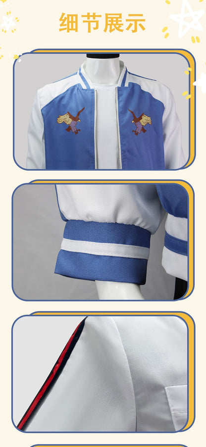 Link Click Shiguang Dailiren Qiao Ling Lu Guang Cheng Xiaoshi Cosplay Costume Jacket Outerwear Anime Full Set Men Women
