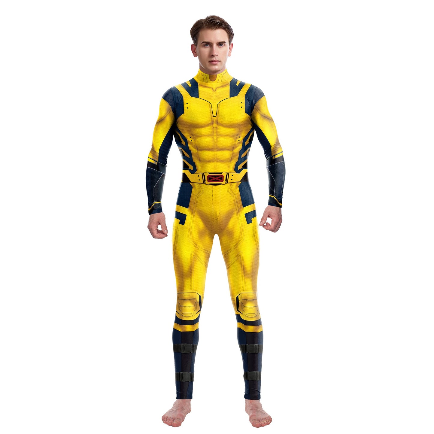 super-héros hommes film Deadpool Wolverine Cosplay Costumes Hallloween combinaison Performance fête Zentai body