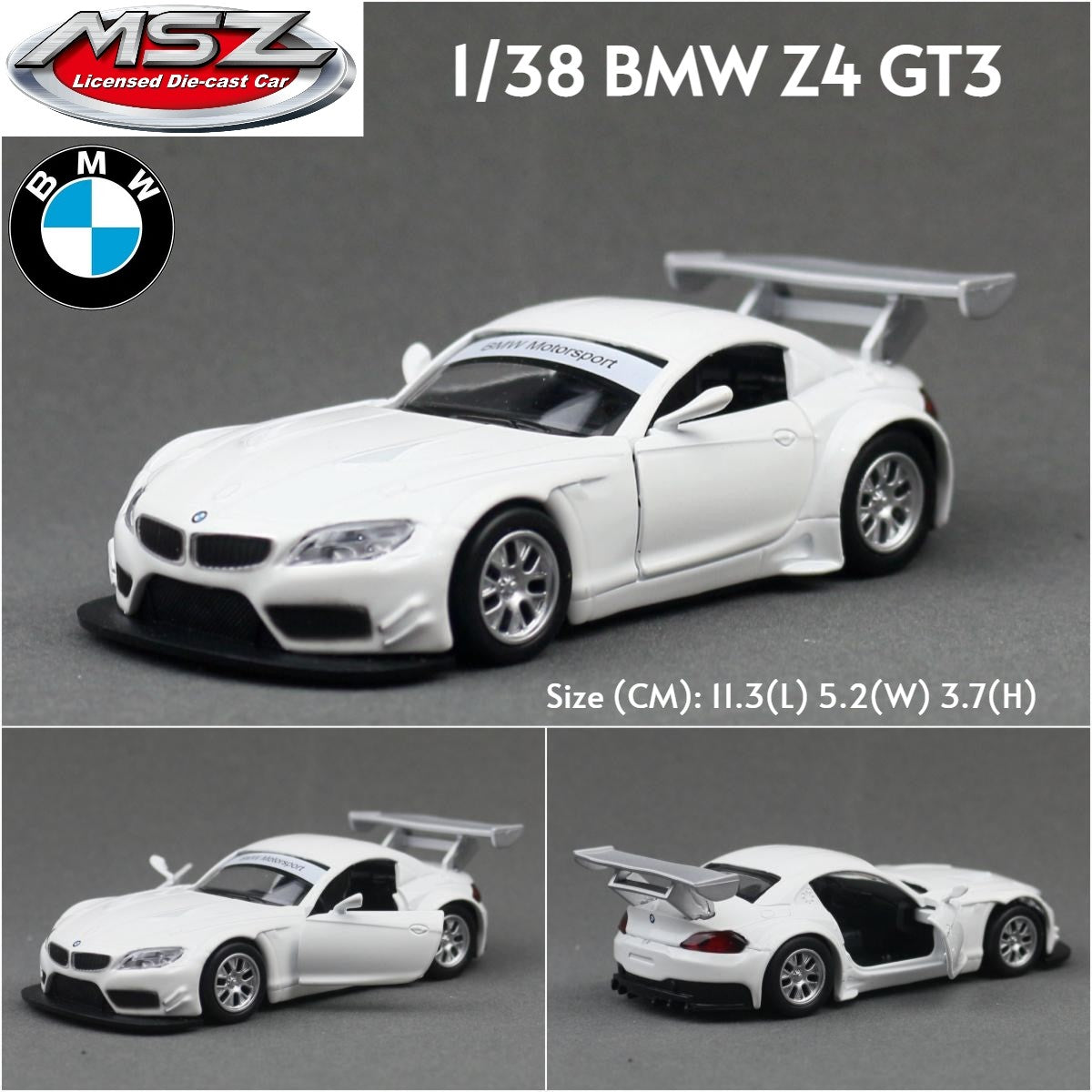 MSZ 1/43 BMW M3 M4 X6 X7 Mini Cooper SUV Carro Esportivo de Corrida Brinquedo Modelo Diecast Metal Miniatura Coleção de Fricção Presente Infantil