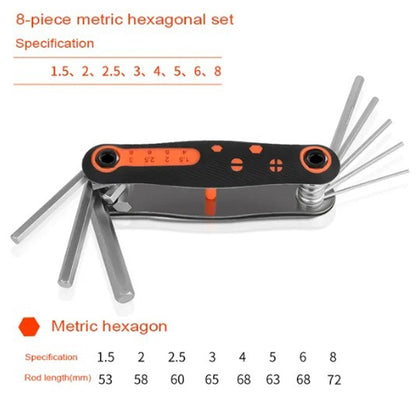 Allen Keys Wrench Folding Torx Screwdriver, Special Work Spanner Key Set, Universal Hardware Hand Tools, Fixed Hex Wrench