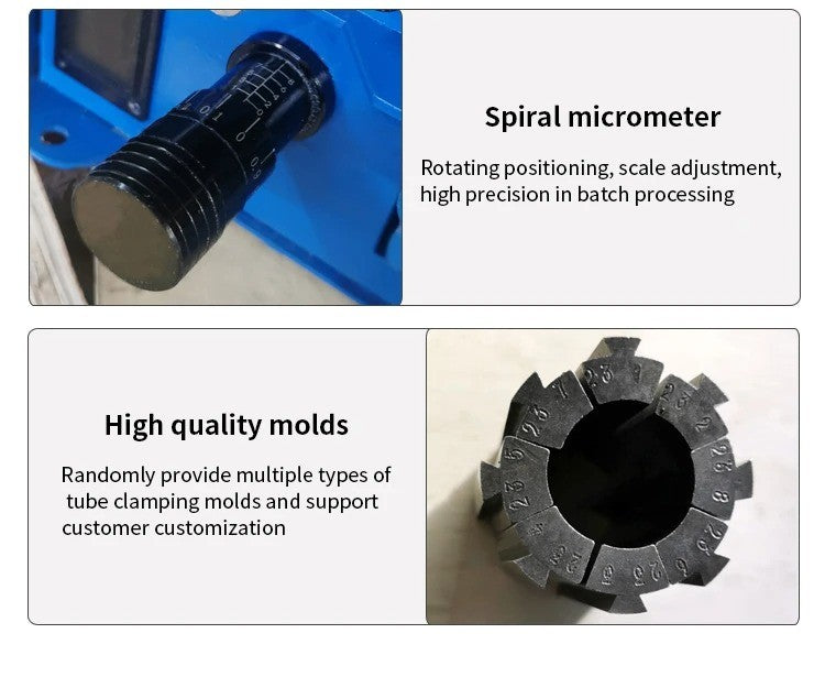 Manual da Máquina de Cravar Mangueiras Hidráulicas  Ferramenta Portátil para Cravar Mangueiras Máquina de Prensagem de Conexões de Mangueiras Máquina de Conformação de Pontas de Tubos