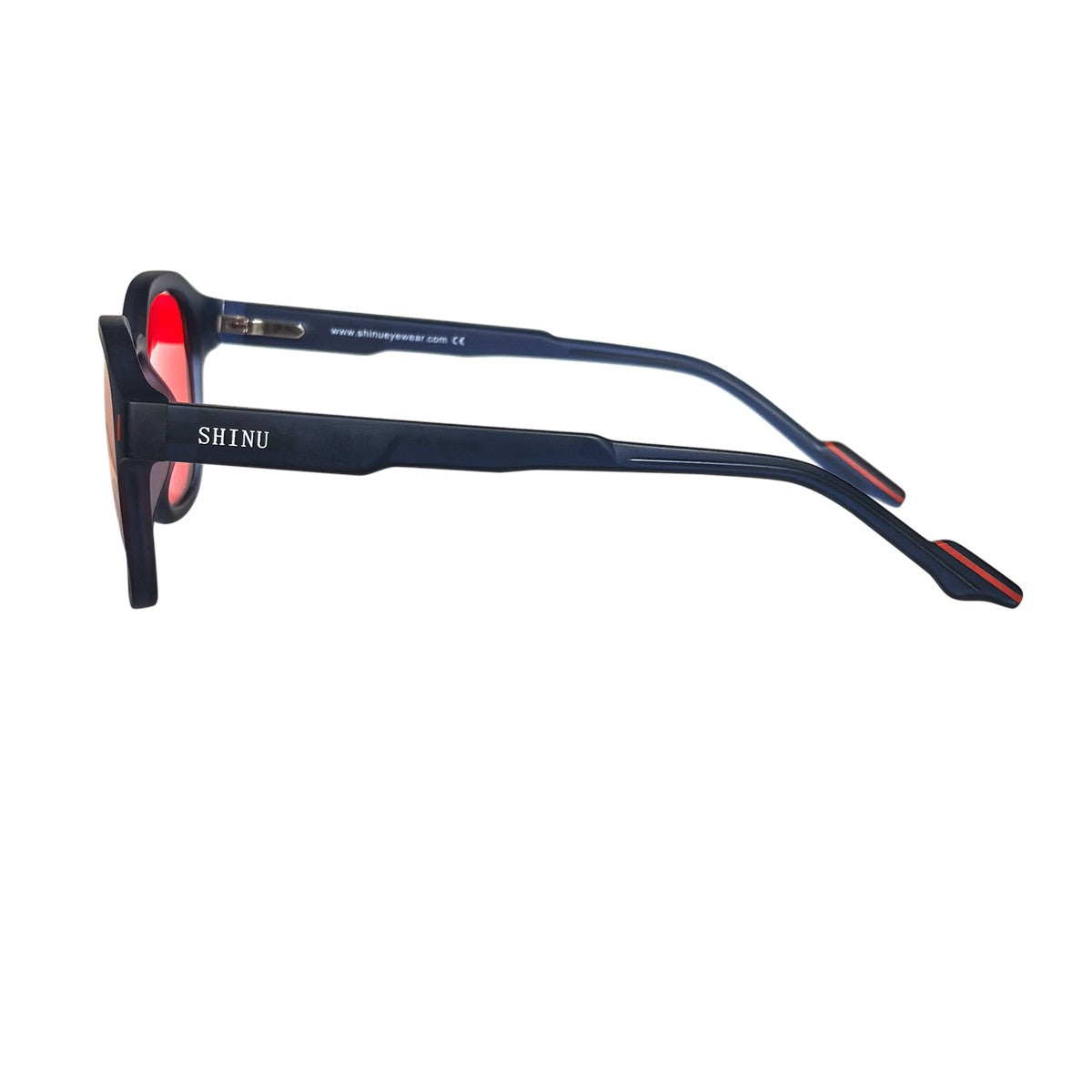 SHINU sleep better red lenses blue light filter glasses for men orange eyepieces gaming glasses Sleep aid glasses man customized
