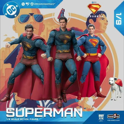 2025 Fondjoy Boneco de Ação Superman Danificado em Batalha David Corenswet 1/9 Novo Boneco Superman Pvc Articulado Brinquedo Infantil Presente Menino