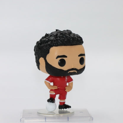 Original Funko Pop Premier League Liverpool Football Club Mohamed Salah Peripheral Doll Figurine Model Toy Gift for Boys
