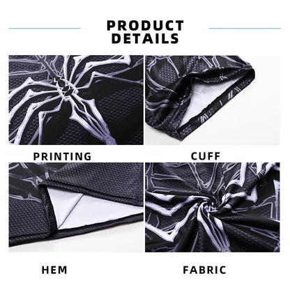 New Men Comics Cosplay Spiderman Iron Man Compression T-shirt Short Sleeve Sport Tees Tops Fitness Sportwear Marvel Clothes