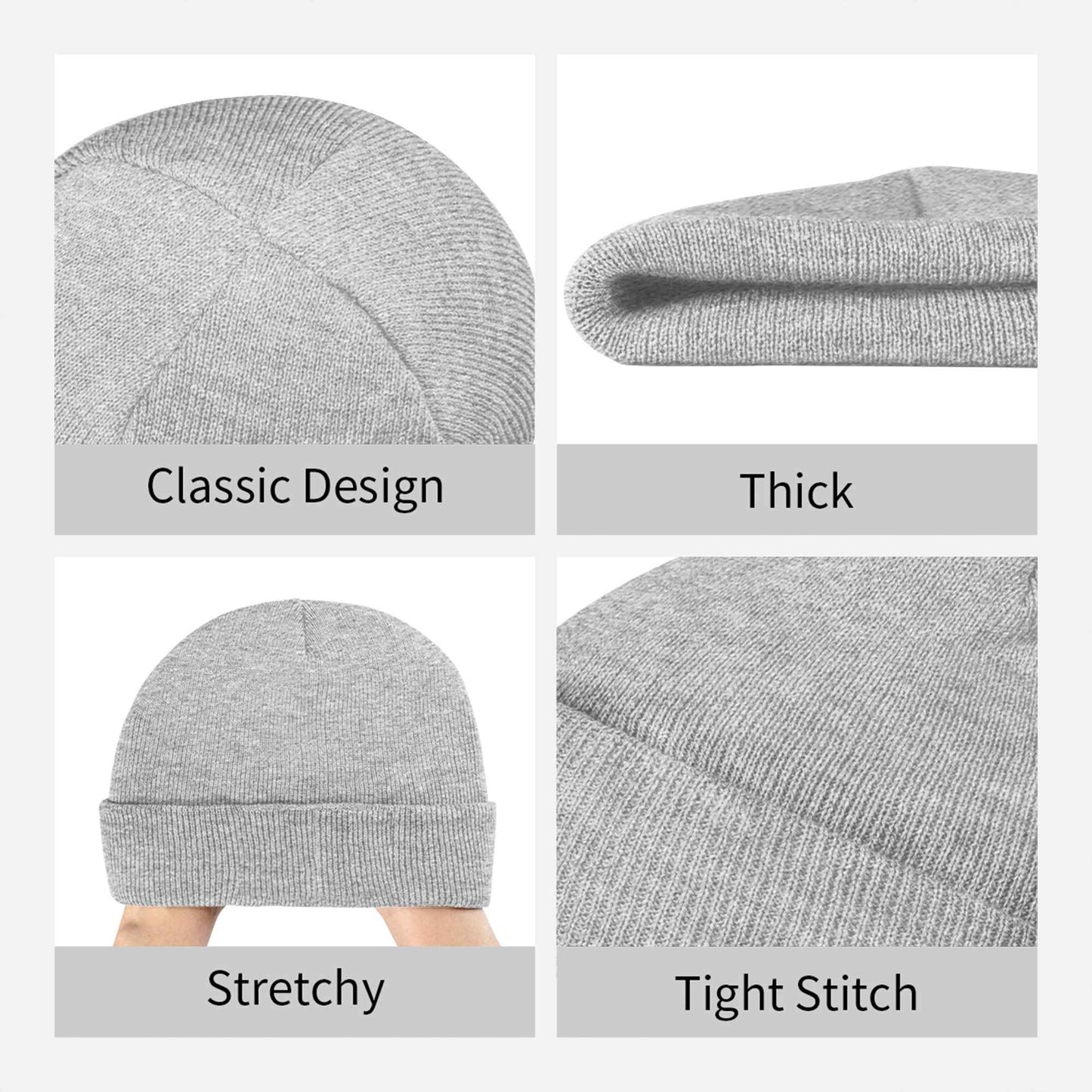 Dandys World Vee Moonflower Knit Hat Beanie Winter Hats Warm Acrylic  Fashion Catoon Caps Men Women Gifts,