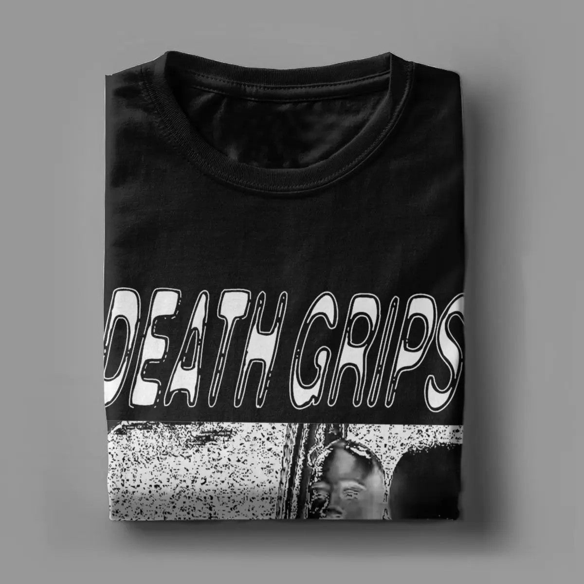 Men's Death Grips T Shirt Cotton Tops Hipster Short Sleeve Round Neck Tee Shirt Printing T-Shirts