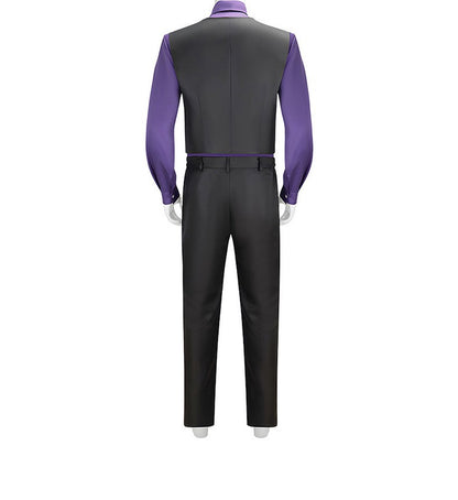 Anime William Afton Cosplay Costume FNaF Purple Guy Costume Five Nights /at Freddy's Doujin Outfit Halloween Party Clothes