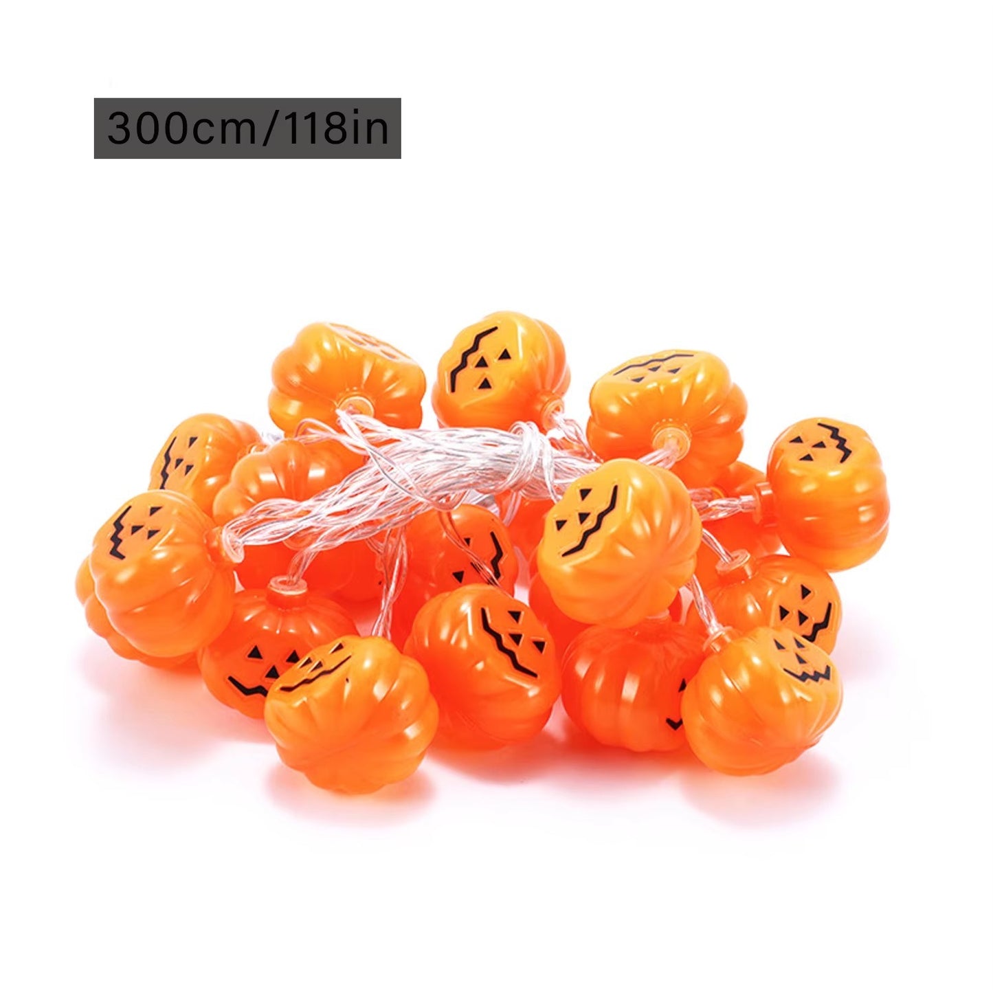 3M/4.5M Halloween Pumpkin Lantern String LED Halloween atmosphere Festival Party Garden Decoration