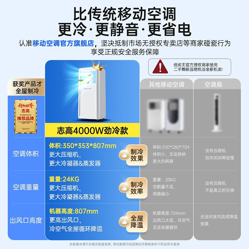 LXC ar condicionado máquina integrada de aquecimento e resfriamento simples sem unidade externa, ar condicionado pequeno doméstico frio