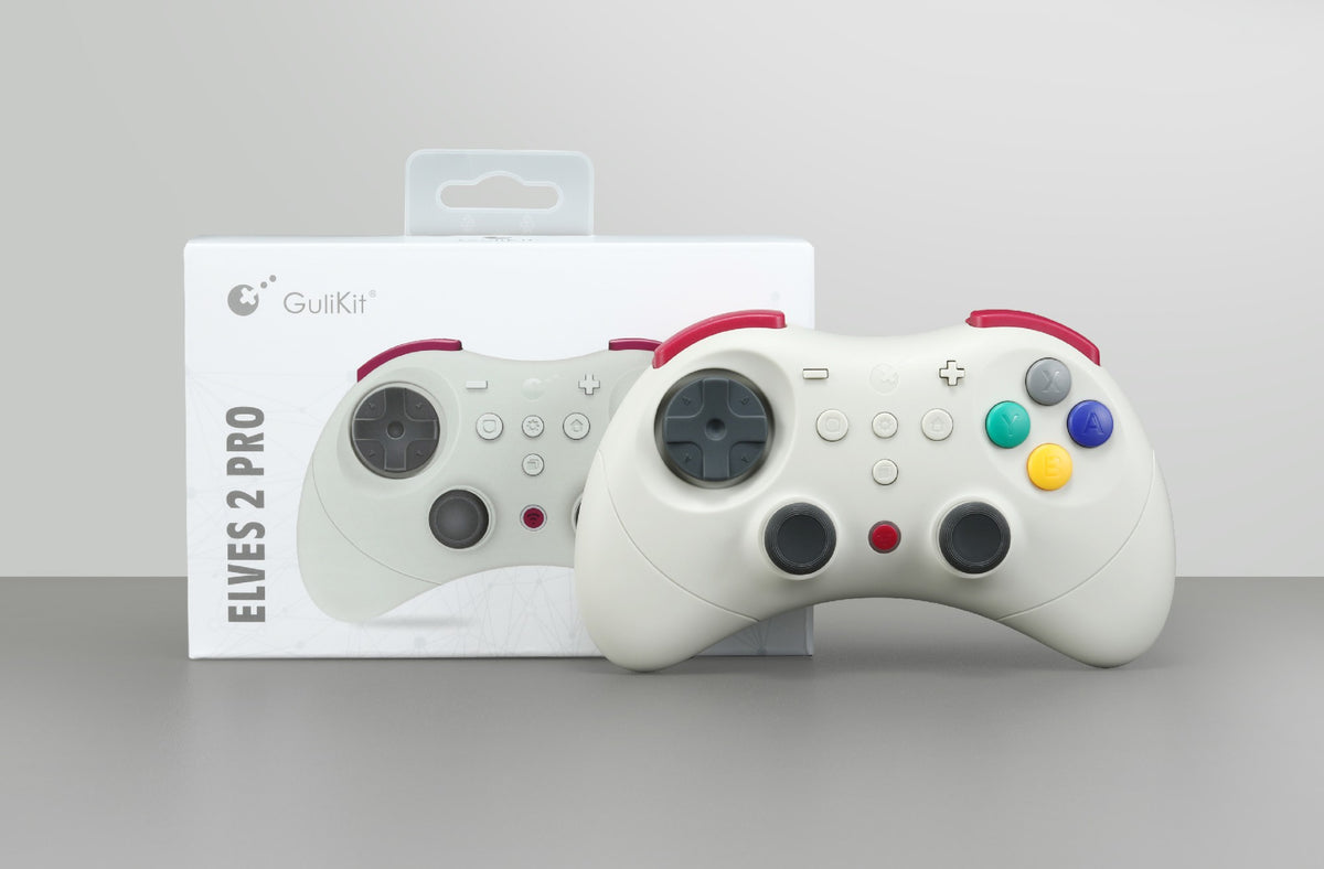 GuliKit NS59 Elves 2 Pro Wireless Gaming Controller with Hall Joystick for Nintendo Switch 1/2/ Android/PC/IOS/Windows Gamepad