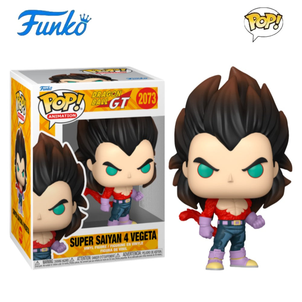 Boneco de Anime Super Saiyajin 4 Série Goku Goku Vegeta Gogeta Android 17 Modelo Boneca Funko Pop Edição Limitada Presentes de Brinquedo Originais