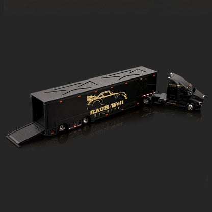 Em Estoque Maisto 1:64 Harley Davidson Mack Anthem Veículo de Transporte Pesado Contêiner Reboque Miniatura de Liga Fundida Brinquedo Carro