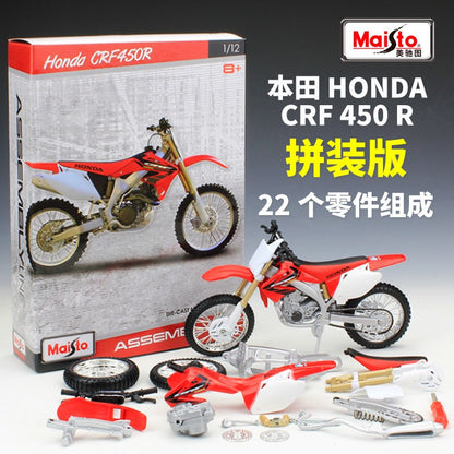 Maisto 1:12 BMW S1000RR HONDA CBR 600 RR 1000 RR KTM 690 Duke YAMAHA YZ450F Assemble DIY Motorcycle Bike Model Toy New In Box