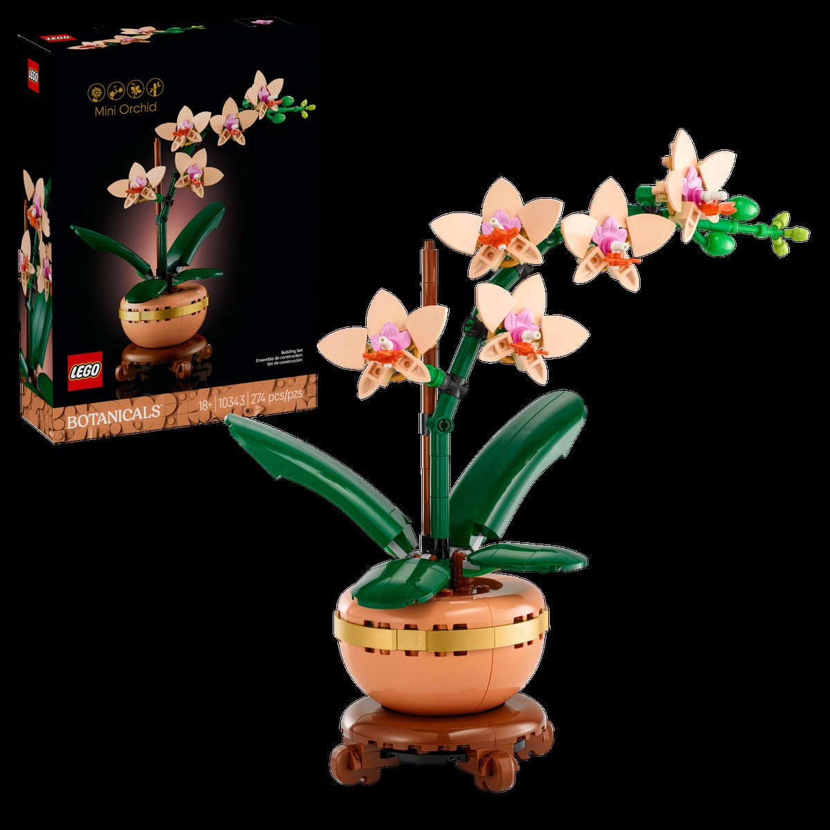 Peças de Lego, buquê de flores Yalan clássico, blocos de construção, plantas de bonsai, blocos de montar, brinquedos românticos DIY para casa, presente infantil