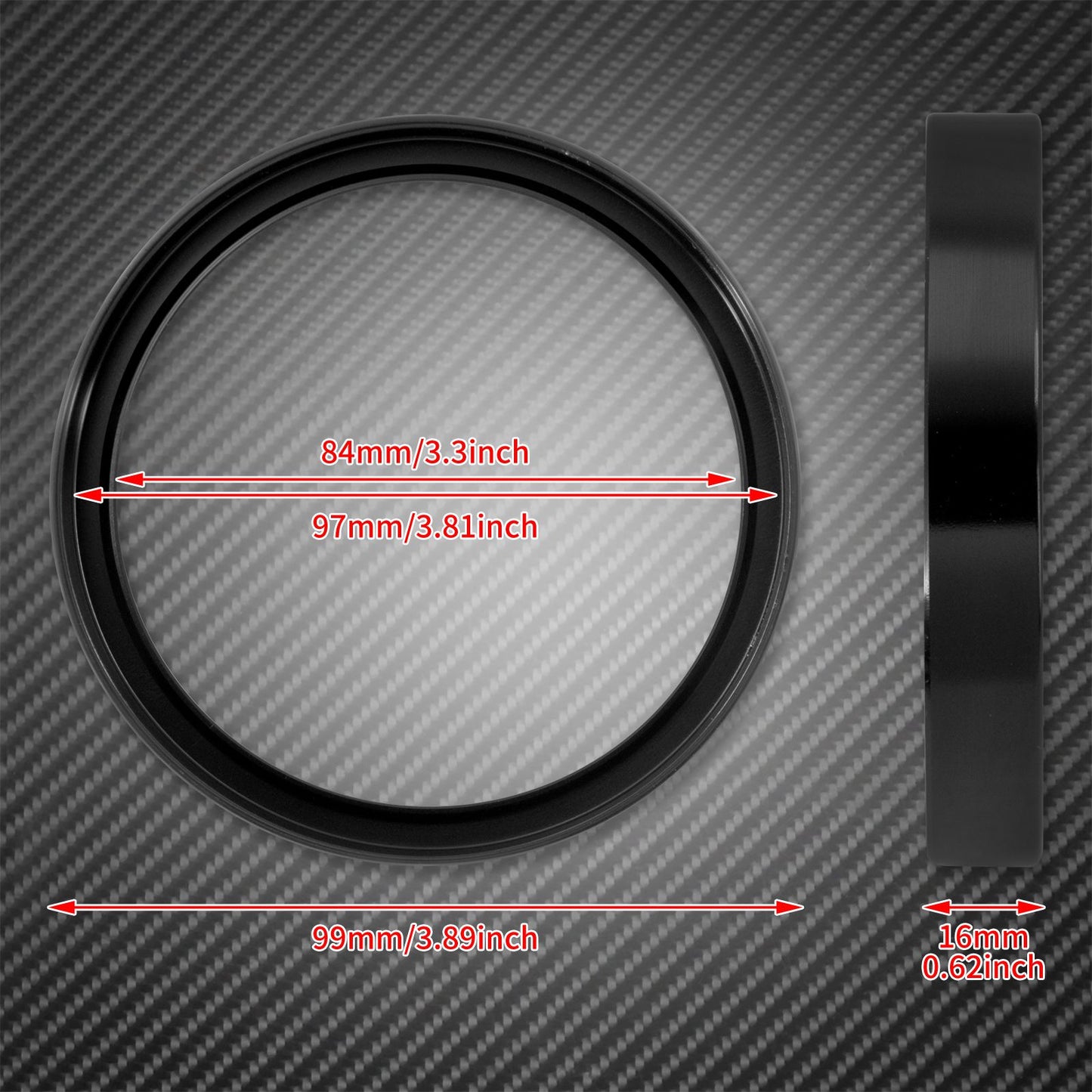 Acabamento do velocímetro de motocicleta Capa da moldura Billet CNC para Harley Sportster 883 1200 XL XR Iron Dyna Street Bob Low Rider