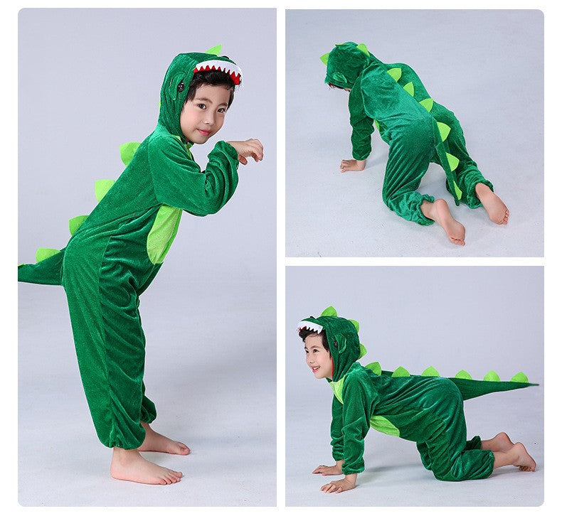 Chinese Zodiac Performance Costumes Children Animal Performance Costumes for Children Day Kindergarten Tiger Rabbit Monkey Dog