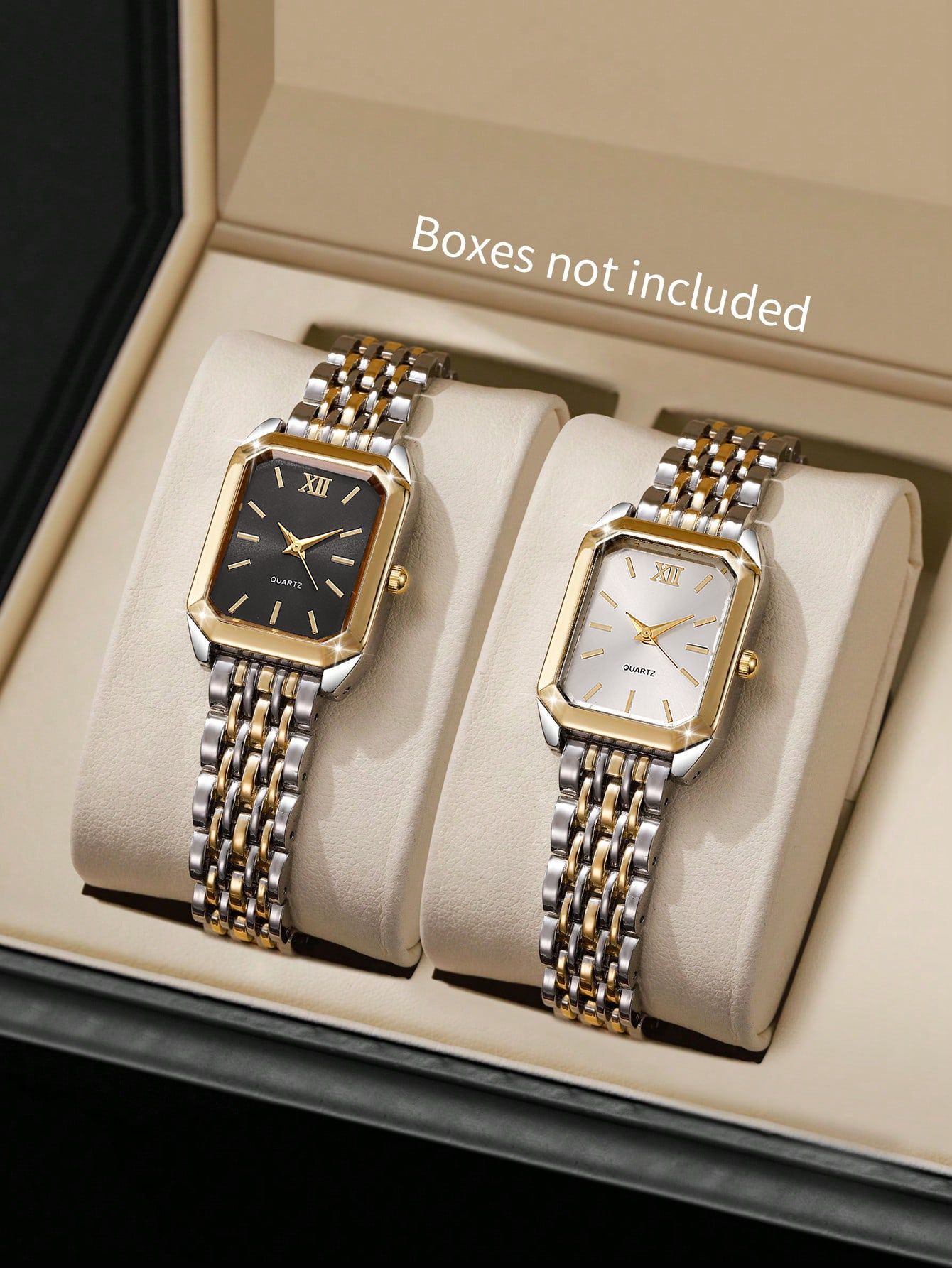 New Fashionable Simple Explosive Square Bar Scale Dial Steel Strip Quartz Watch,Birthday gift, without the box