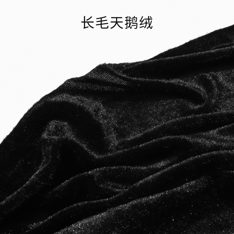 Halloween Cloak Golden Velvet Costume Different Color Adult Costumes Makeup Props Black Death Ball Cloaks